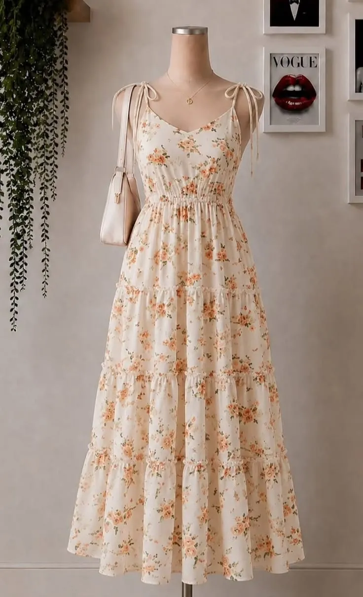 Robe fleur d’été