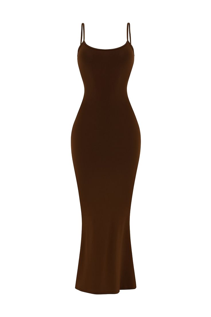 Robe en viscose — Taupe