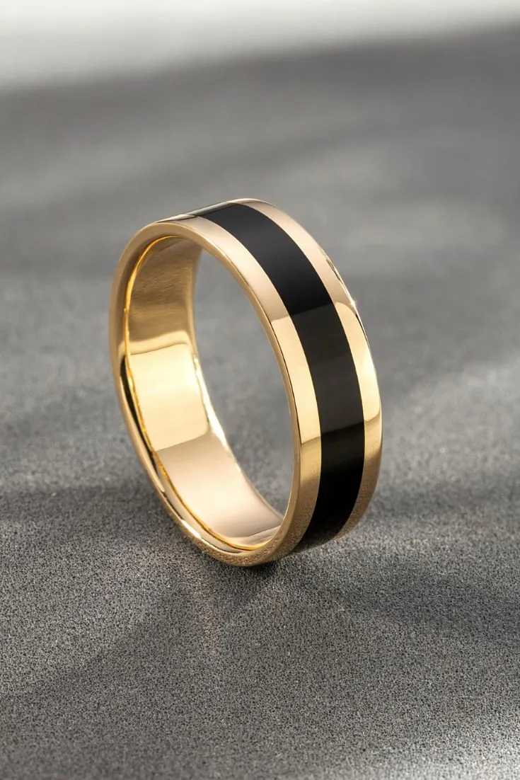Bague acier — Tabac n°2