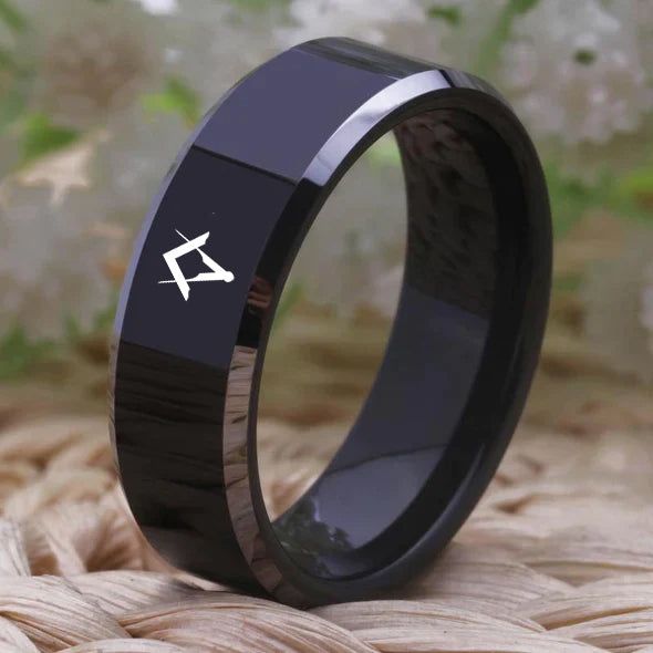 Bague acier — Beige sable n°2
